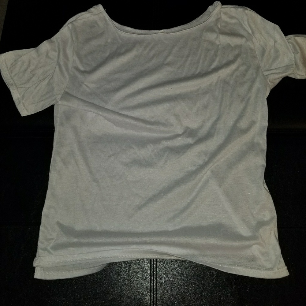Off the shoulder shirt
